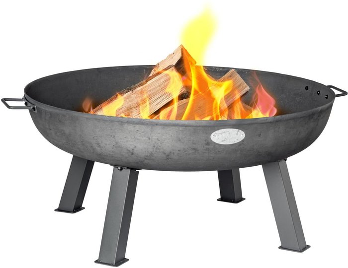 The Range | Harbour Housewares Cast Iron Firepit - Grey Harbour Housewares Cast Iron Firepit - Grey