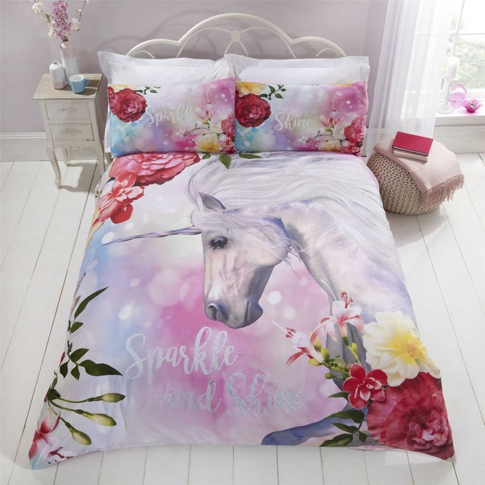 The Range | Sparkle And Shine Duvet Set - Single Sparkle And Shine Duvet Set - Single
