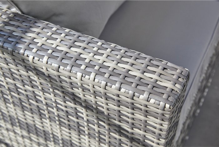 The Range | Furniture Maxi 5 Seater Corner Sofa Grey Rattan Set - Grey Without rain cover Furniture Maxi 5 Seater Corner Sofa Grey Rattan Set - Grey Without rain cover