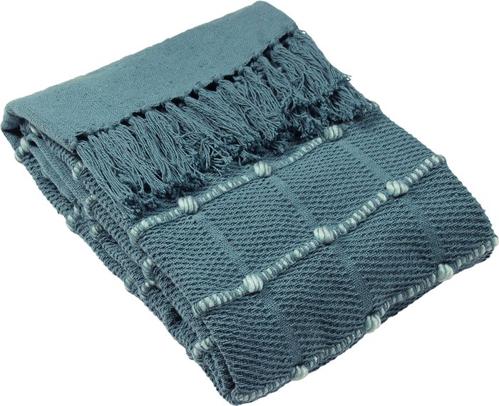 The Range | furn Motti 140cm x 180cm Throw Blue furn Motti 140cm x 180cm Throw Blue
