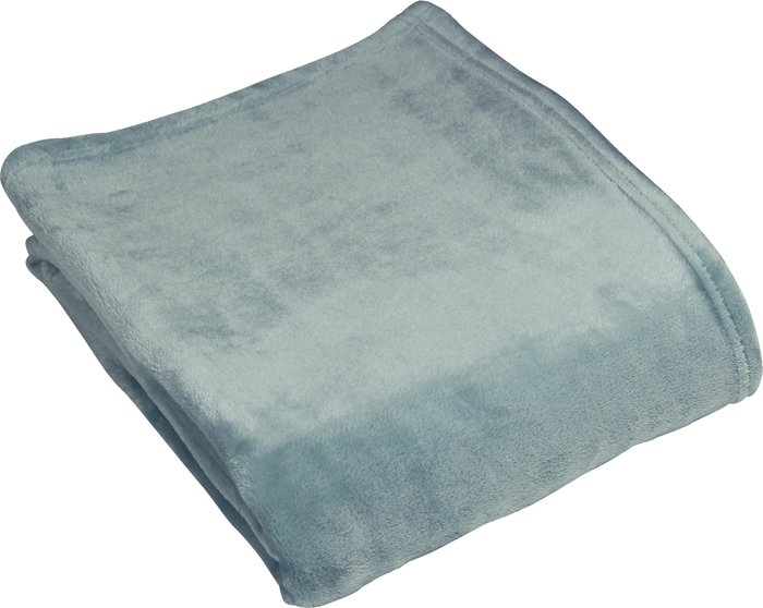The Range | furn Furn. Harlow Throw Fleece Polyester Mist Blue furn Furn. Harlow Throw Fleece Polyester Mist Blue