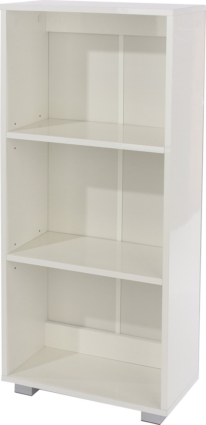 The Range | Core Products Ltd Lido low narrow bookcase - White Core Products Ltd Lido low narrow bookcase - White