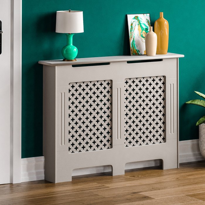 The Range | Oxford Radiator Cover - Grey / 30kg / 111cm Oxford Radiator Cover - Grey / 30kg / 111cm