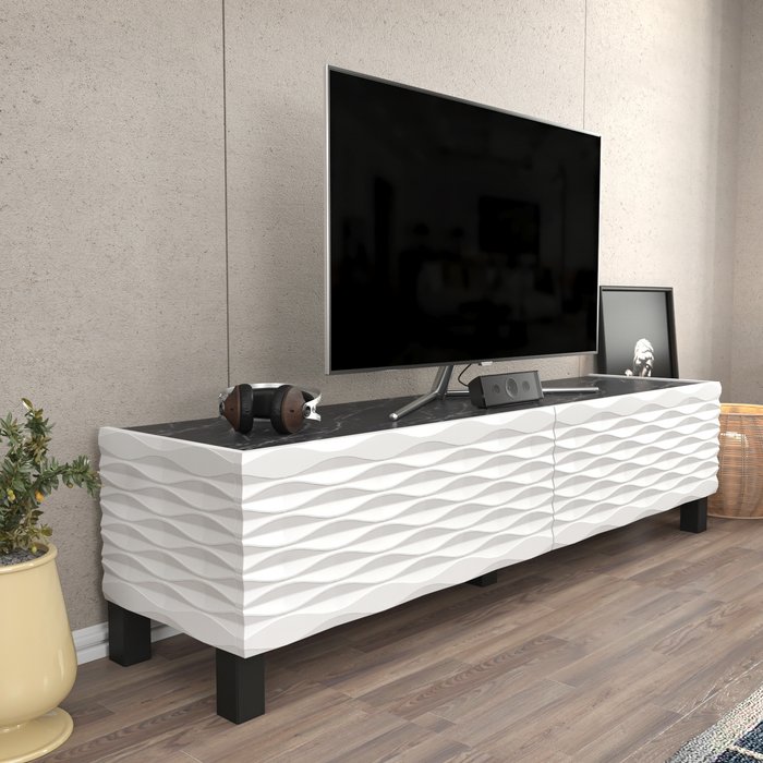 The Range | Decorotika Lerze Modern TV Unit TV Stand for TVs up to 65 Decorotika Lerze Modern TV Unit TV Stand for TVs up to 65