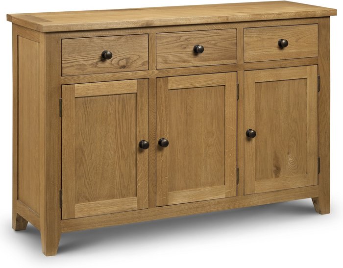 The Range | Julian Bowen Astoria Oak Sideboard Brown Julian Bowen Astoria Oak Sideboard Brown