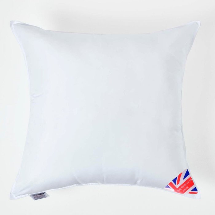 The Range | Homescapes Super Microfibre Cushion Pad Insert - White / 1 / 90cm Homescapes Super Microfibre Cushion Pad Insert - White / 1 / 90cm