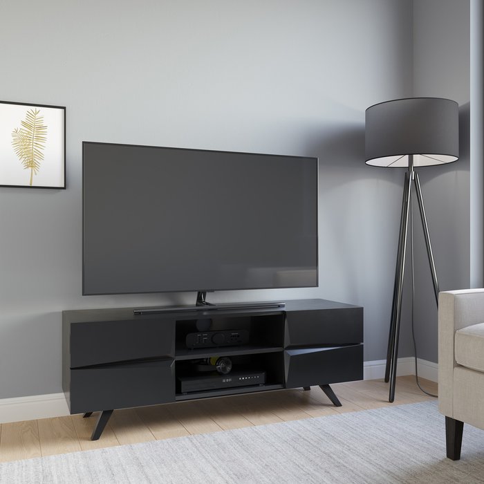 The Range | Alphason ALPHASON Olympus 1400 mm TV Stand - Black Alphason ALPHASON Olympus 1400 mm TV Stand - Black