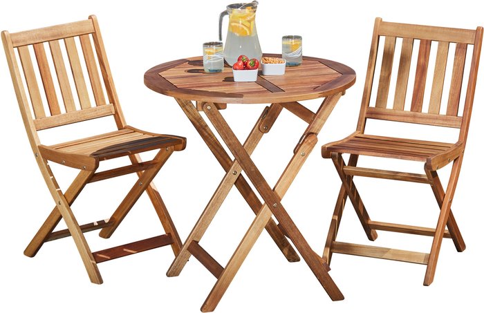 The Range | Garden Gear Garden Gear Acacia Cariad Bistro Set Garden Gear Garden Gear Acacia Cariad Bistro Set