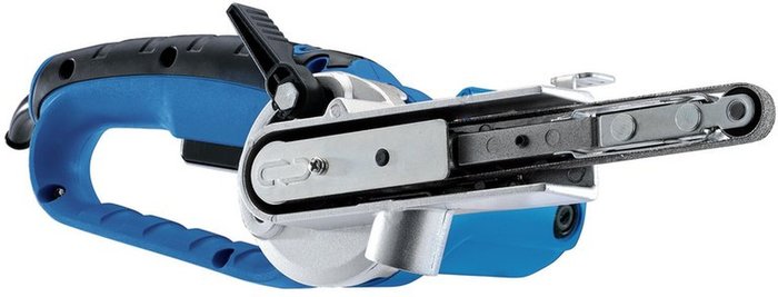 The Range | Draper Draper 13mm Mini Belt Sander (400W) - Blue Draper Draper 13mm Mini Belt Sander (400W) - Blue