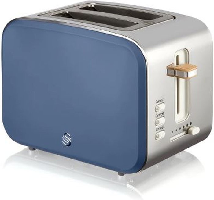 The Range | Swan 2 Slice Nordic Toaster - Nordic Blue Swan 2 Slice Nordic Toaster - Nordic Blue