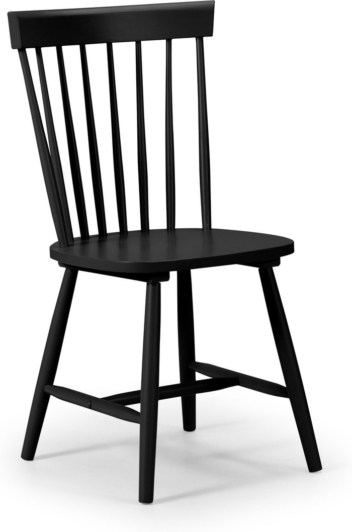 The Range | Julian Bowen Set Of 4 Torino Black Chairs - Black Julian Bowen Set Of 4 Torino Black Chairs - Black
