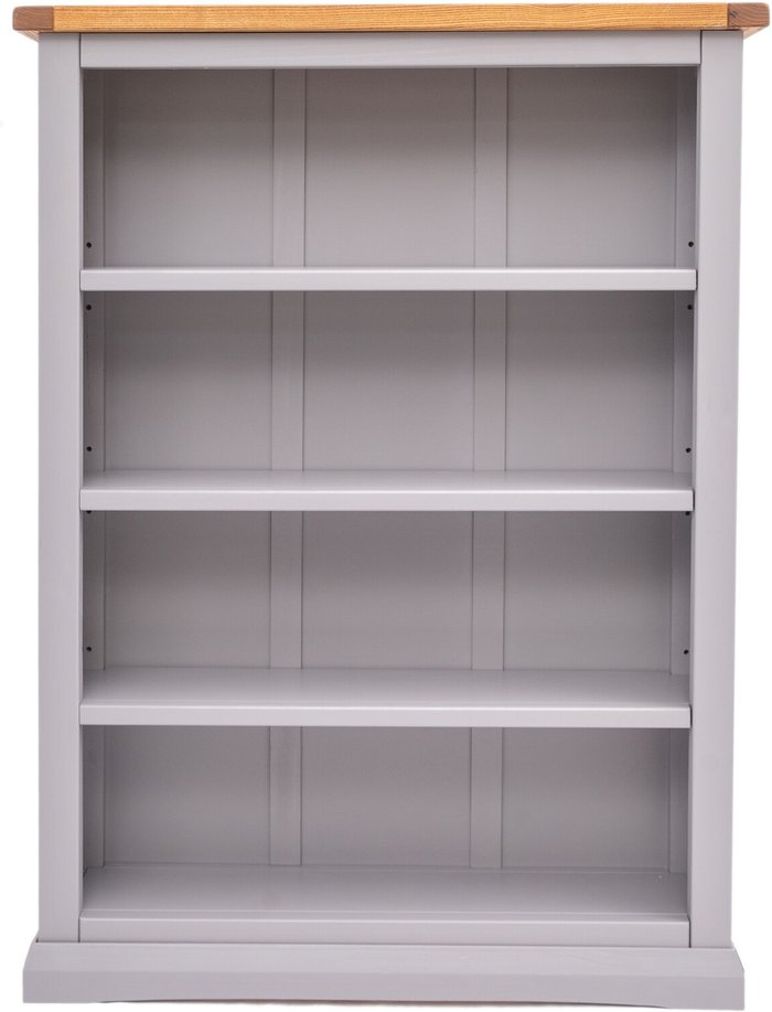 The Range | Cabinet Bits Rocca Bookcase - Grey / 25cm / 120X90cm Cabinet Bits Rocca Bookcase - Grey / 25cm / 120X90cm