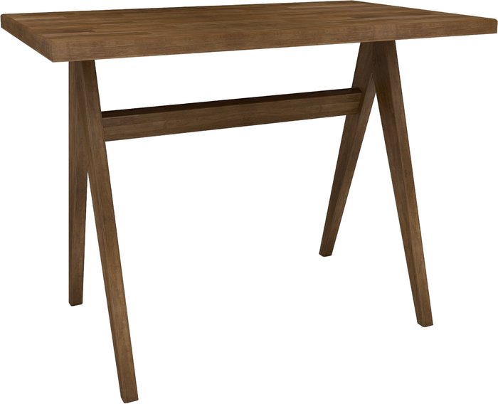 The Range | Destina Home Citizen Solid Wood Computer Desk - Walnut Destina Home Citizen Solid Wood Computer Desk - Walnut