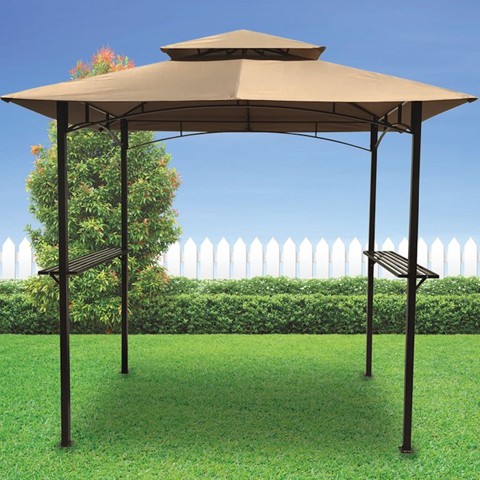 The Range | Suntime Suntime BBQ Bar Gazebo - Ecru Suntime Suntime BBQ Bar Gazebo - Ecru