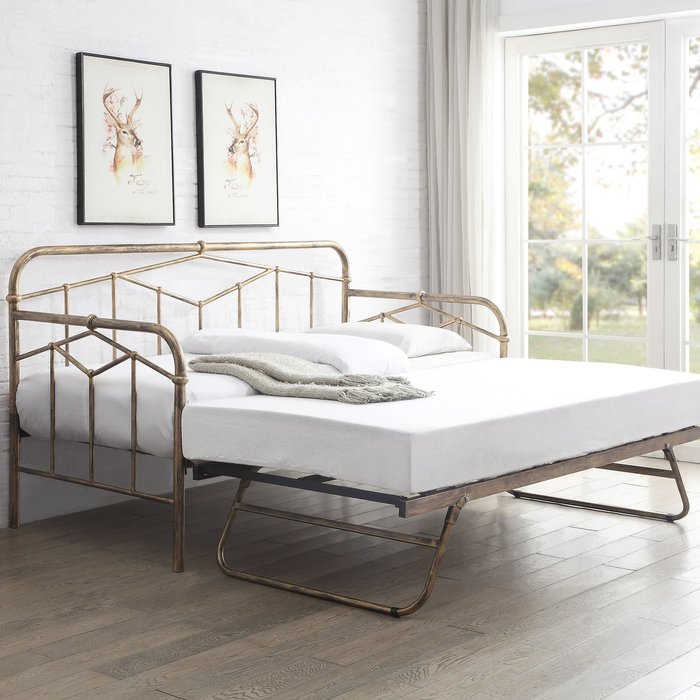 The Range | Flintshire Flintshire Axton Day Bed Antique Bronze Flintshire Flintshire Axton Day Bed Antique Bronze