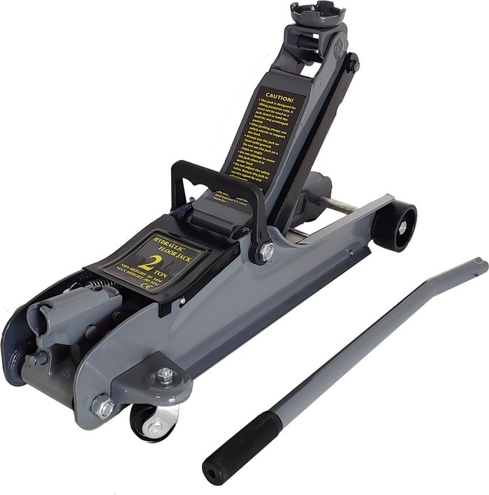 The Range | SwitZer SwitZer Trolley Jack 2-Ton TJ01 - Grey SwitZer SwitZer Trolley Jack 2-Ton TJ01 - Grey