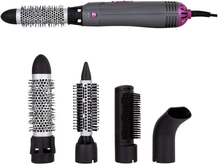The Range | Carmen CARMEN C81071 Hot Air Styler - Graphite Grey, Silver/Grey Carmen CARMEN C81071 Hot Air Styler - Graphite Grey, Silver/Grey