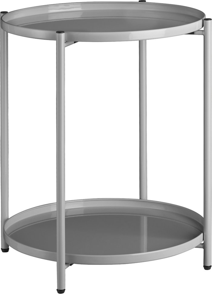 The Range | TECTAKE Bedside Table Oxford - Grey TECTAKE Bedside Table Oxford - Grey