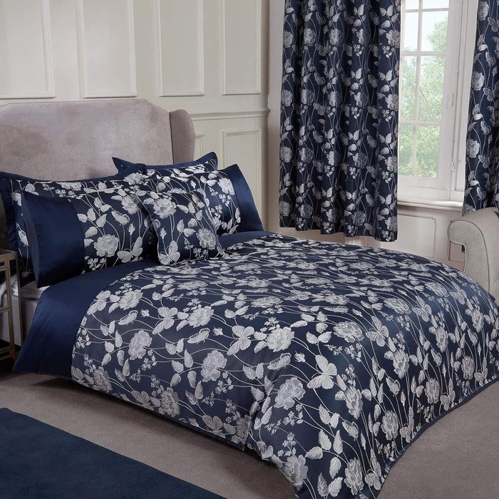 The Range | Emma Barclay Emma Barclay Butterfly Meadow Duvet Set Double Bed Navy Emma Barclay Emma Barclay Butterfly Meadow Duvet Set Double Bed Navy