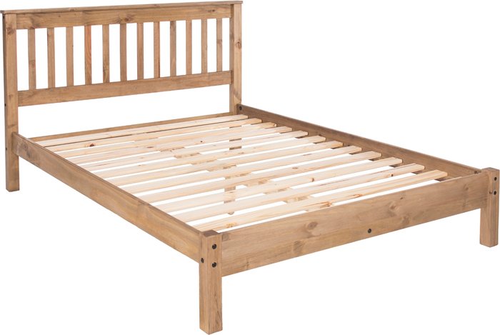 The Range | Core Products Core Products Halea Pine 4'6'' Double Bed - White Core Products Core Products Halea Pine 4'6'' Double Bed - White