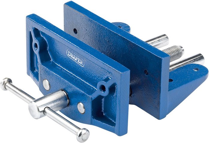 The Range | Draper Draper 150mm Woodworking Vice - Blue Draper Draper 150mm Woodworking Vice - Blue