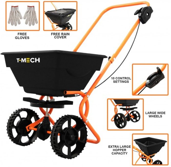 The Range | T mech T Mech Rotary Spreader - Black T mech T Mech Rotary Spreader - Black