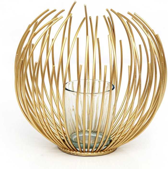 The Range | Inspire Home Decor Contemporary Elegance to Your Home with Our Gold Wire Candle Collection - Gold Inspire Home Decor Contemporary Elegance to Your Home with Our Gold Wire Candle Collection - Gold