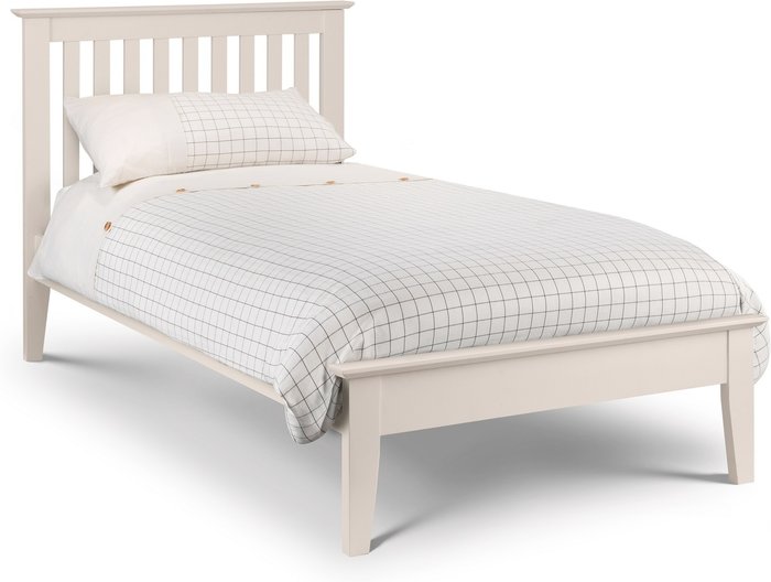 The Range | Julian Bowen Julian Bowen Salerno Shaker Bed Single Ivory Julian Bowen Julian Bowen Salerno Shaker Bed Single Ivory