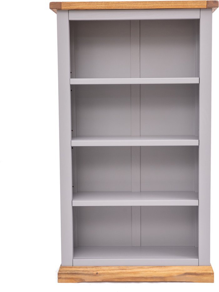 The Range | Cabinet Bits Biccari Bookcase - Grey / 25cm / 120x70cm Cabinet Bits Biccari Bookcase - Grey / 25cm / 120x70cm