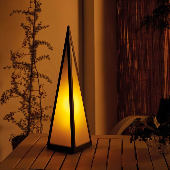 The Range | Luxform Luxform Batt 1X Garden Pyramid 45cm Luxform Luxform Batt 1X Garden Pyramid 45cm