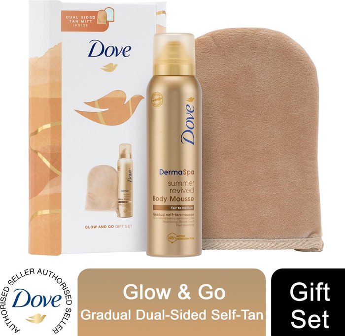 The Range | Dove Dove Glow & Go Gradual Self Tan Gift Set X2 Dove Dove Glow & Go Gradual Self Tan Gift Set X2