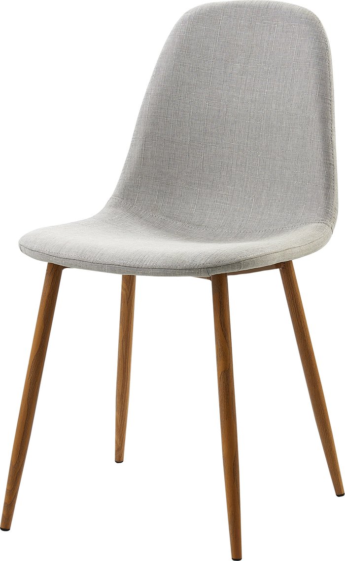 The Range | Teamson Home Versanora Set of 2 Light Grey Kitchen Dining Chairs - Grey Teamson Home Versanora Set of 2 Light Grey Kitchen Dining Chairs - Grey