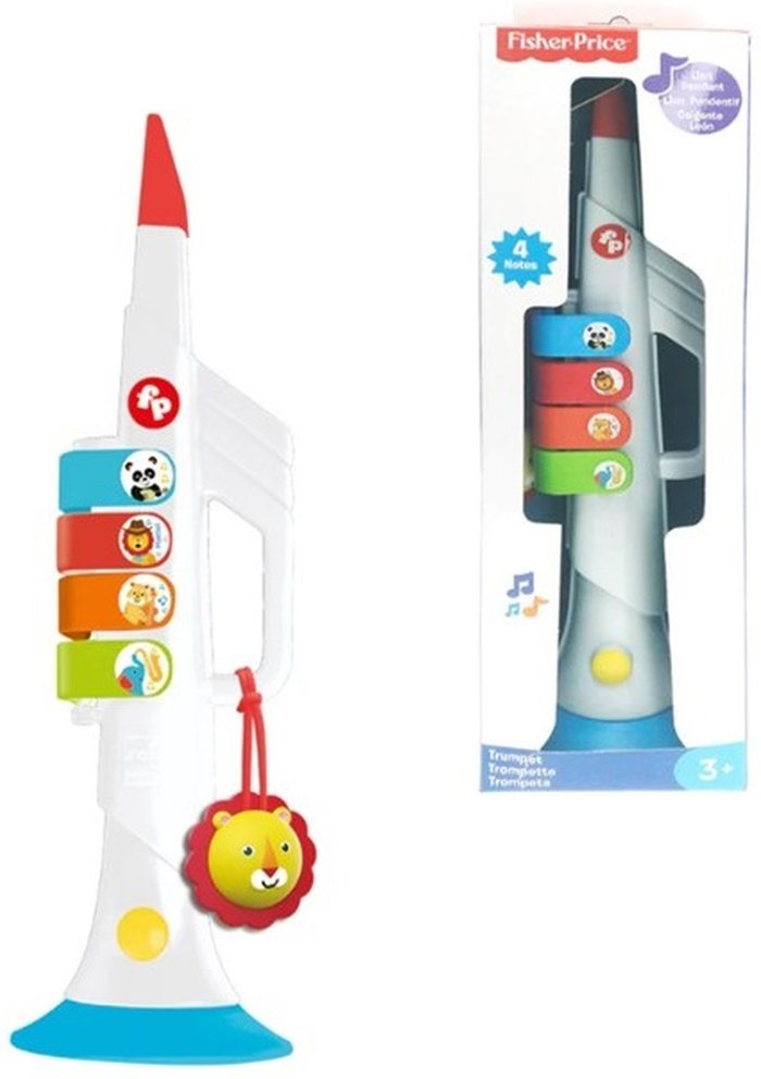 The Range | Fisher Price Trumpet With 4 Notes Fisher Price Trumpet With 4 Notes