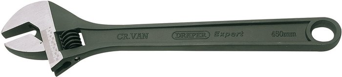 The Range | Draper Draper 450MM Adjustable Wrench - black Draper Draper 450MM Adjustable Wrench - black