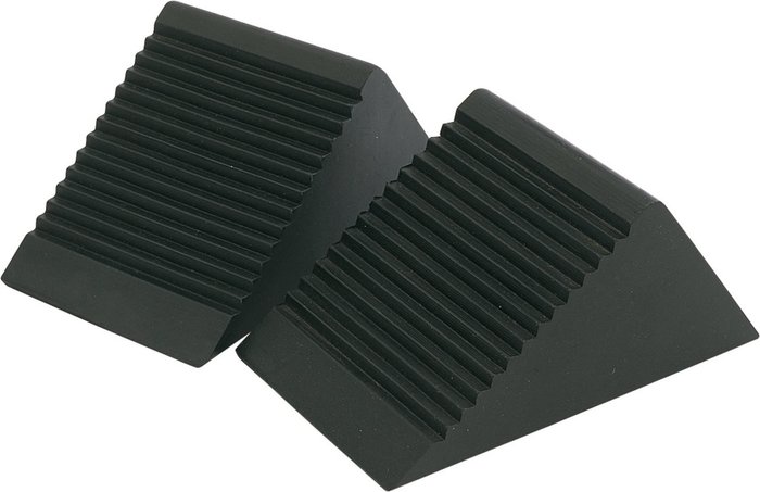 The Range | Draper Draper Rubber Wheel Chocks Draper Draper Rubber Wheel Chocks