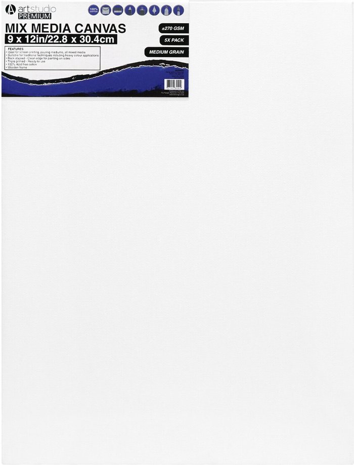 The Range | Art Studio Pack of Art Studio Premium Mix Media - 22.8x30.4cm Art Studio Pack of Art Studio Premium Mix Media - 22.8x30.4cm