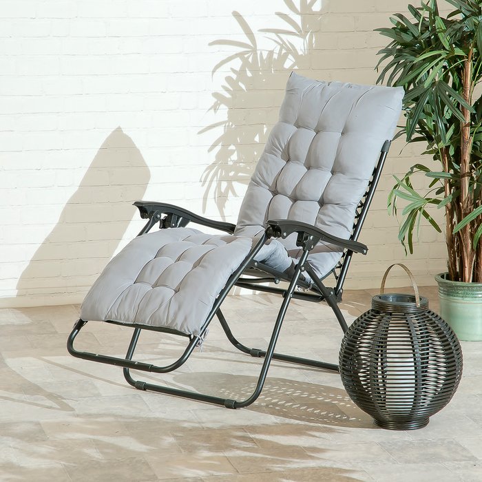 The Range | Suntime Royale Relaxer With Headrest & Padded Cushion Suntime Royale Relaxer With Headrest & Padded Cushion