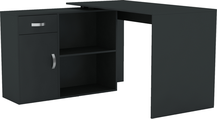 The Range | Longton Adjustable Computer Desk - Black Longton Adjustable Computer Desk - Black