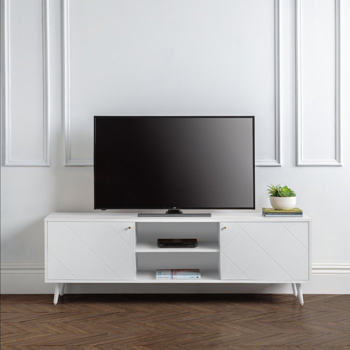 The Range | Julian Bowen Moritz TV Unit - White Julian Bowen Moritz TV Unit - White