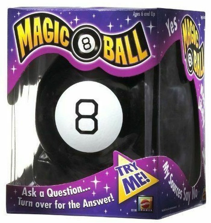 The Range | Mattel Magic 8 Ball Fortune Teller Toy - Black Mattel Magic 8 Ball Fortune Teller Toy - Black
