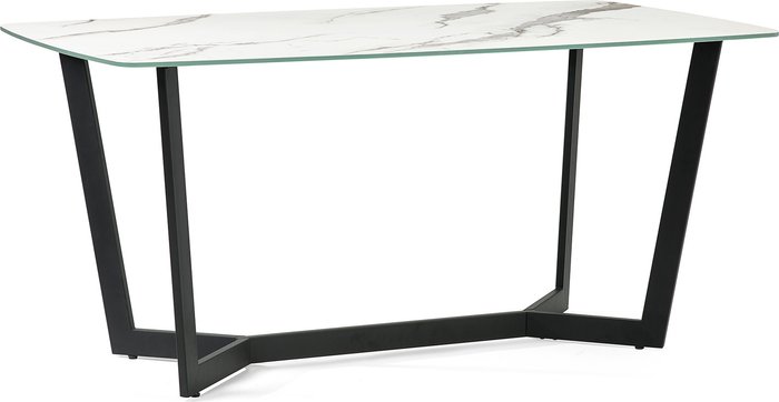 The Range | Julian Bowen Julian Bowen Olympus Dining Table - White Marble Julian Bowen Julian Bowen Olympus Dining Table - White Marble