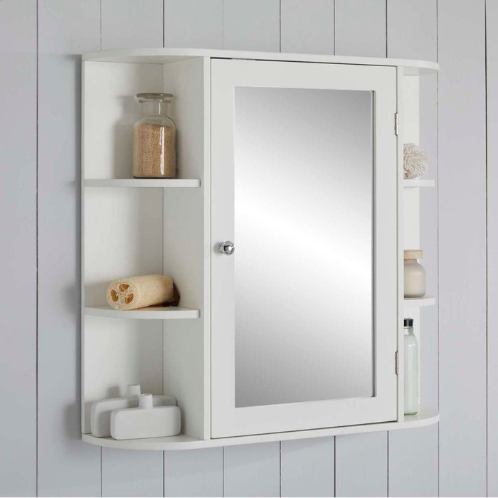 The Range | Lloyd Pascal Verona White Mirror Cabinet White Lloyd Pascal Verona White Mirror Cabinet White