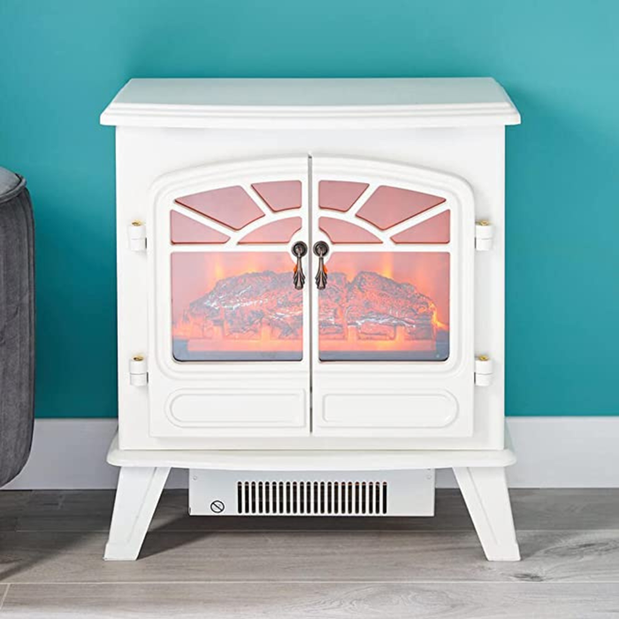 The Range | TrueShopping Mid Size Electric Stove Heater 1800W Double Door - Cream TrueShopping Mid Size Electric Stove Heater 1800W Double Door - Cream