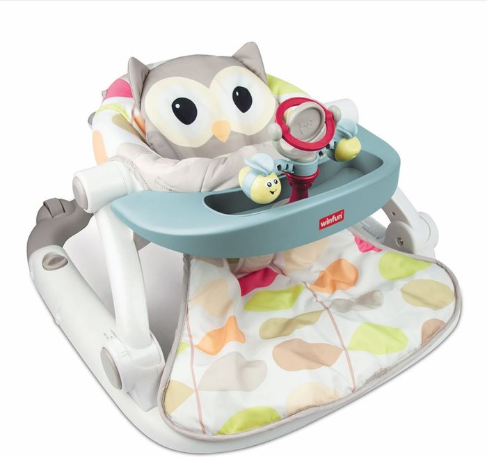 The Range | Winfun Winfun Sit-to-Walk Activity Centre - Owl Winfun Winfun Sit-to-Walk Activity Centre - Owl