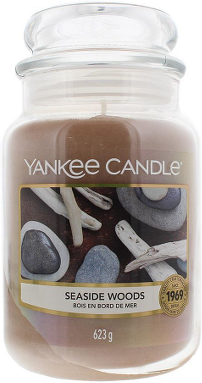 The Range | Yankee Candle Yankee Candle Original Jar Candles Large Seaside Woods 623g Yankee Candle Yankee Candle Original Jar Candles Large Seaside Woods 623g