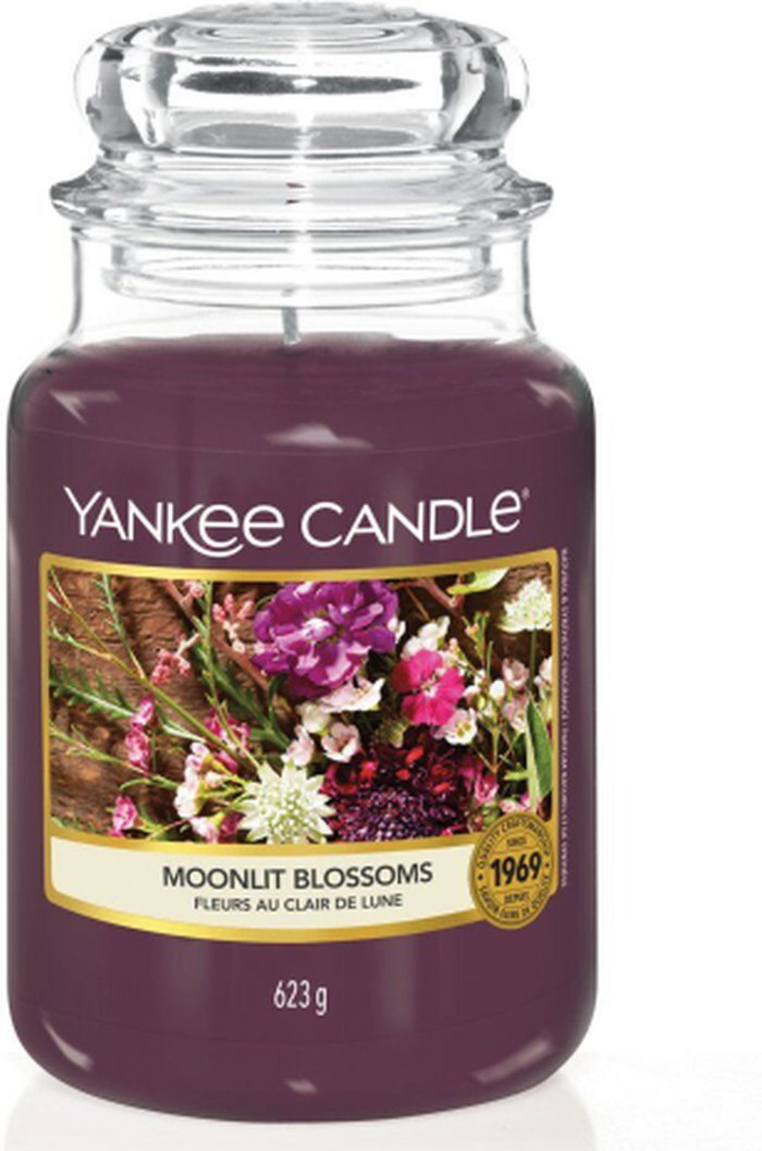 The Range | Yankee Candle Yankee Candle Original Jar Candles Large Moonlit Blossoms 623g Yankee Candle Yankee Candle Original Jar Candles Large Moonlit Blossoms 623g