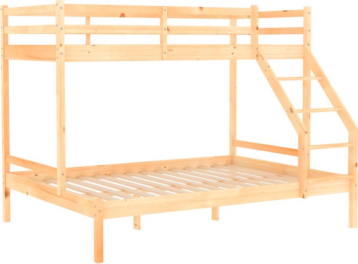 The Range | Sydney Triple Sleeper Bunk Bed Grey - Pine Sydney Triple Sleeper Bunk Bed Grey - Pine