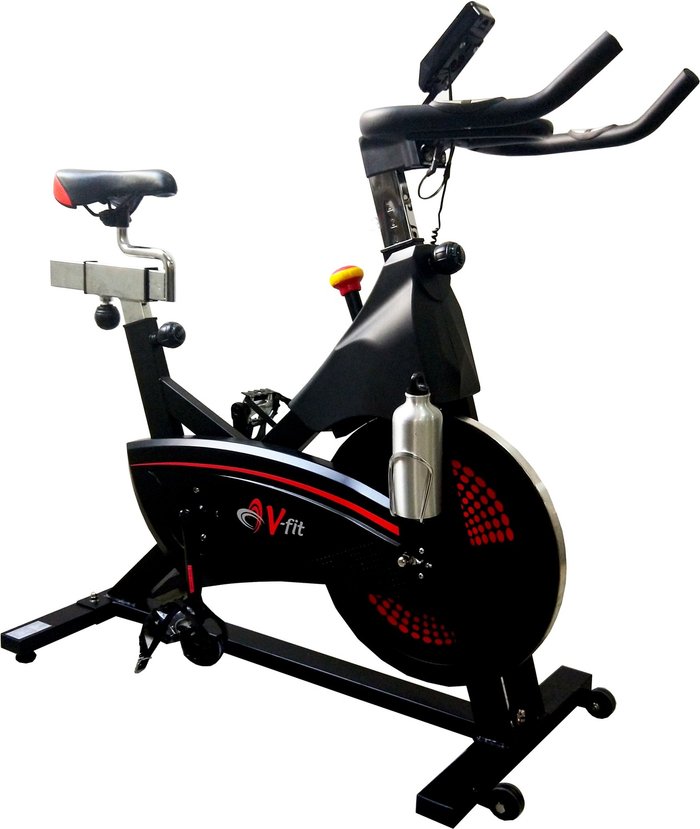 The Range | V-fit S2020 Indoor Studio Bike - Black/Red V-fit S2020 Indoor Studio Bike - Black/Red