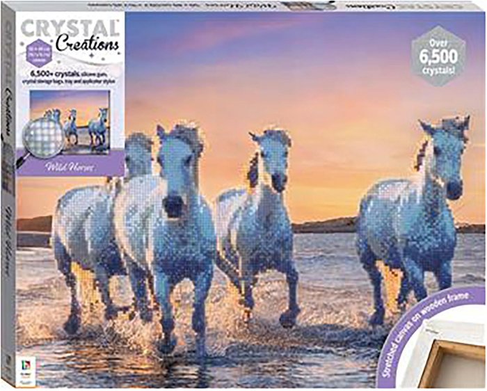 The Range | Hinkler Hinkler Crystal Creations Canvas - 50cm / Wild Horses Hinkler Hinkler Crystal Creations Canvas - 50cm / Wild Horses