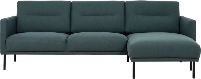 The Range | Furniture To Go Larvik Chaiselongue Sofa - Dark Green / Right-hand Furniture To Go Larvik Chaiselongue Sofa - Dark Green / Right-hand